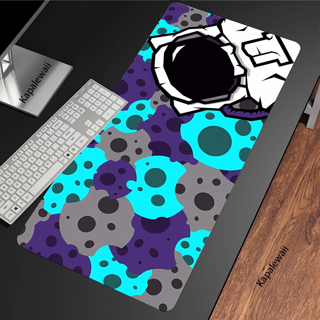 Astronaut Large Gaming Mousepad Gamer Speed Accessories Keyboard Pads Anti-slip Computer Mouse Pad Locking Edge Mouse Mat XXL