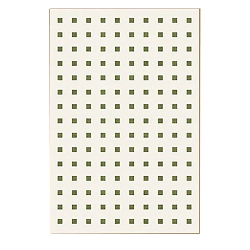 

Green Polka Dot Carpet Floral Line Rugs Geometric Decoration Rug Minimalist Plaid Living Room Carpets Bedroom Easy Clean Carpet 60*90cm