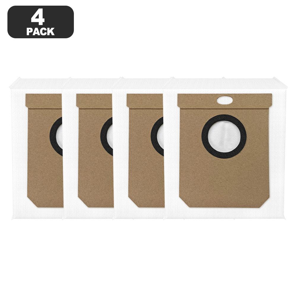 Replacement Bags for Conga 15090 Spin & For Revolution Home&Wash 4/10 Pack with Hygienic Design for Long Lasting Use