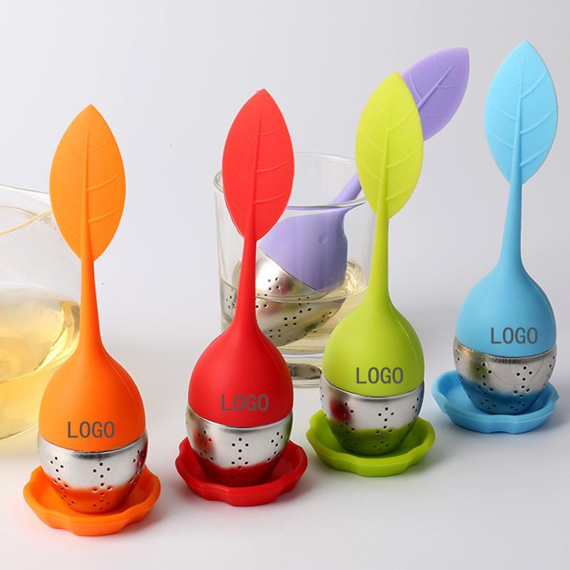 FDA Food Grade Silicone Tea Infuser - Heat Resistant Leaf Tea Filter Set