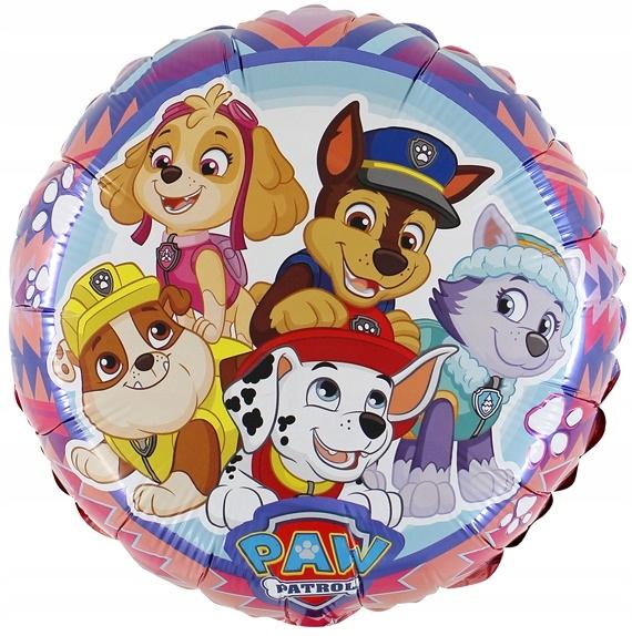 Balon Foliowy Paw Psi Patrol Urodziny Party 45Cm