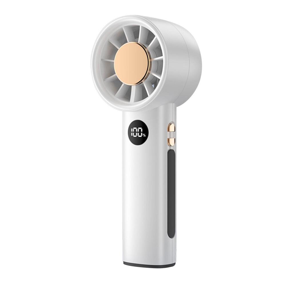 OYIGU Variable Speed Handheld Fan High Wind Power Silent Turbine Mini Portable Outdoor Low-noise Handheld Fan, Quiet Fan On Clearance