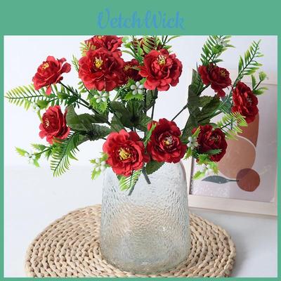 Artificial Chrysanthemum Wedding Decor With Lifelong Faux Flowers For Outdoor Celebrations