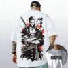 One Piece Luffy Zoro Sanji Print T-Shirt Sommer Anime Tee 2026 Kurzärmelig Retro Harajuku Y2k Stil Streetwear Tee Tops