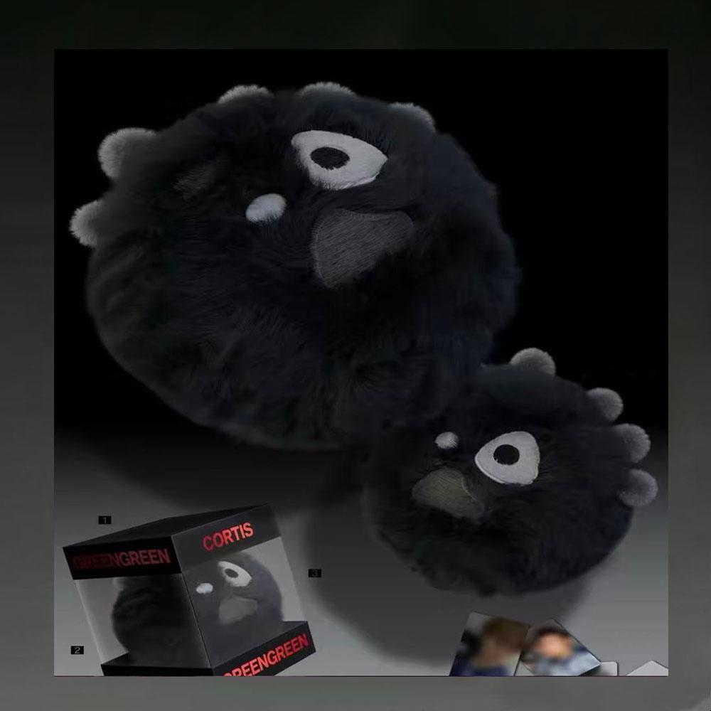 Nuovo portachiavi a forma di palla di peluche Cortisball con lo stesso oggetto di peluche brutto e carino appeso a una catena borsa regalo Martin KONHO JUHOON