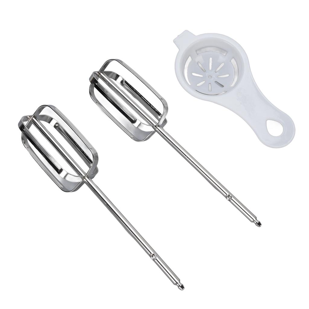 Electric Hand Mixer Attachments Stainless Steel Easy Cleanup Multifunctional Handheld Mixer Beater Attachments