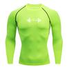 Men's Compression Shirt Gym Workout Sport Quick Dry Tight TShirts Outdoor Training Fitness Elasticity Tops Tee Summer Male