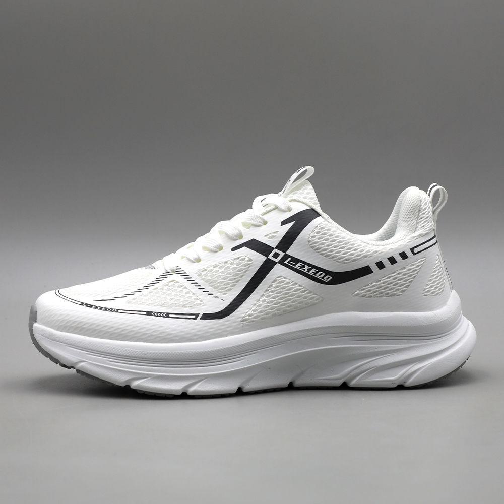 

Fashion Running shoes for couples, lightweight, shock-absorbing, breathable, marathon running shoes, soft soled basketball sports shoes 36 белый
