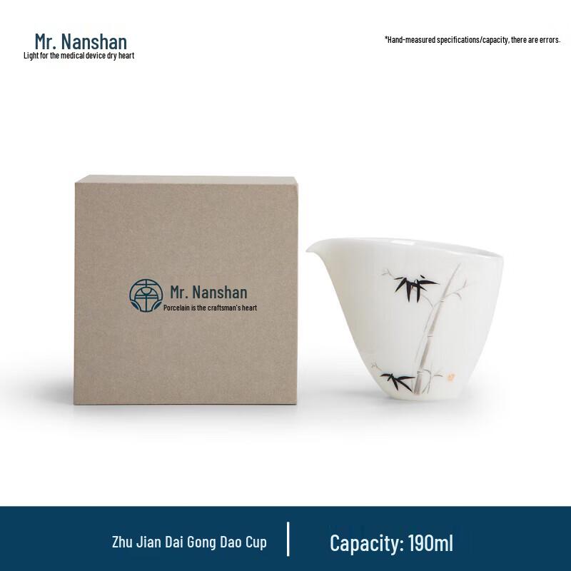 Nanshan Mr. Handmålad Te-fairkopp i Bambuporslin