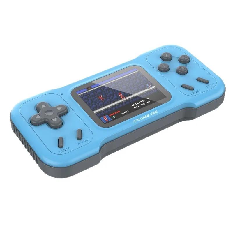 A15 Mini Handheld Game Console 500-in-One Nostalgic Retro High-Definition Game Children Handheld Game Console Singles синий