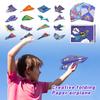 48 Pc DIY Paper Airplane Book, 16 Creative Folding Paper Airplanes, 48 Colorful Sheets, Suitable For Gifts Of 6-12+11 * 8.3 Inches For Boys And Girls