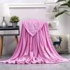 Simple Oversized Solid Color Soft Plush Blanket For Napping Sofa And Use Bedroom