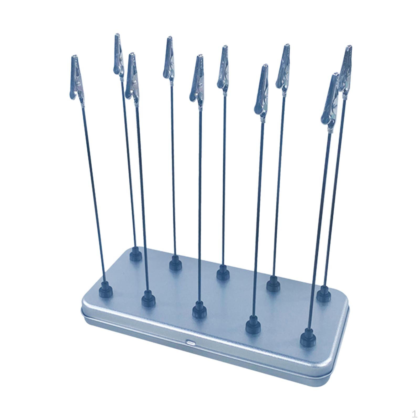 

Alligator Clip Sticks Set Universal for Card Airbrush Hobby Craft Spray Paint pointy