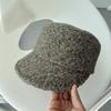 Retro British Woolen Hat Autumn and Winter Women's Korean Version of Foreign Style Versatile Flat Top Cap Temperament Street Equestrian Hat Tide