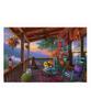 PieceRelax Plastic Jigsaw Puzzle Illustrations Mountain for No Broken Design 600-Piece "Bigelow View" (31x45cm) Adults, Challenging, Pieces,