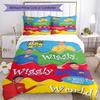 Wiggles patalynės komplektas Puikiai tinka svečių kambariui Lengvas Puiki dovana draugams šeimai