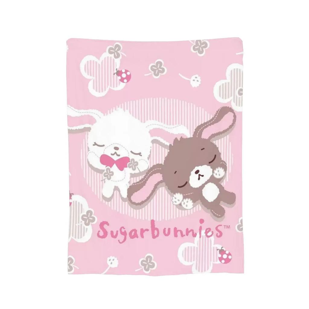 Coperte Sugarbunnies Morbida Calda Coperta Plaid in Flanella Biancheria da Letto per Letto Soggiorno Picnic Viaggio Casa Divano
