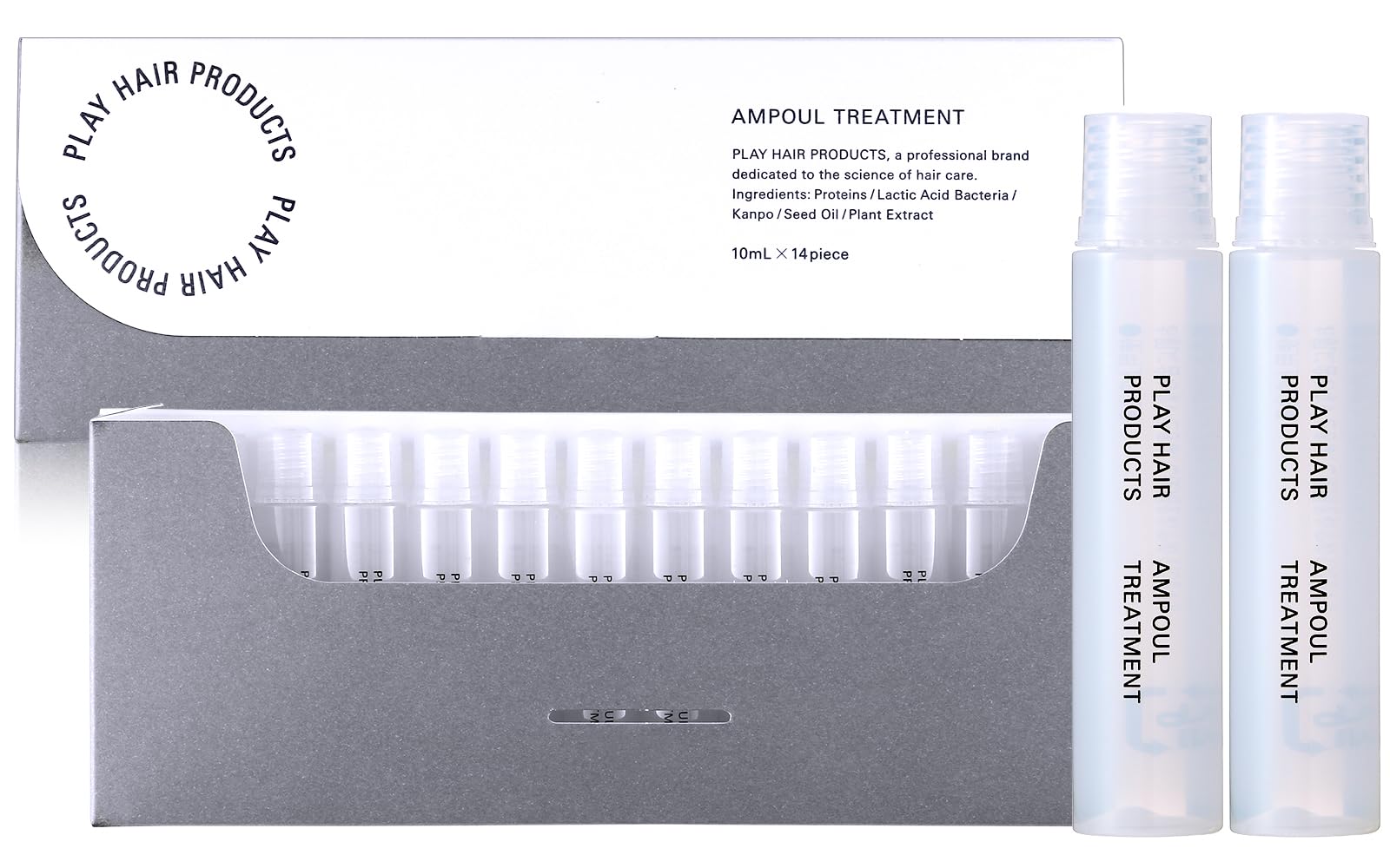 

[Amazing results that will make salons cry] Play Hair Products Ampoule Treatment, Rinse-off Water Treatment, Rinse-off Treatment (14 bottles (1