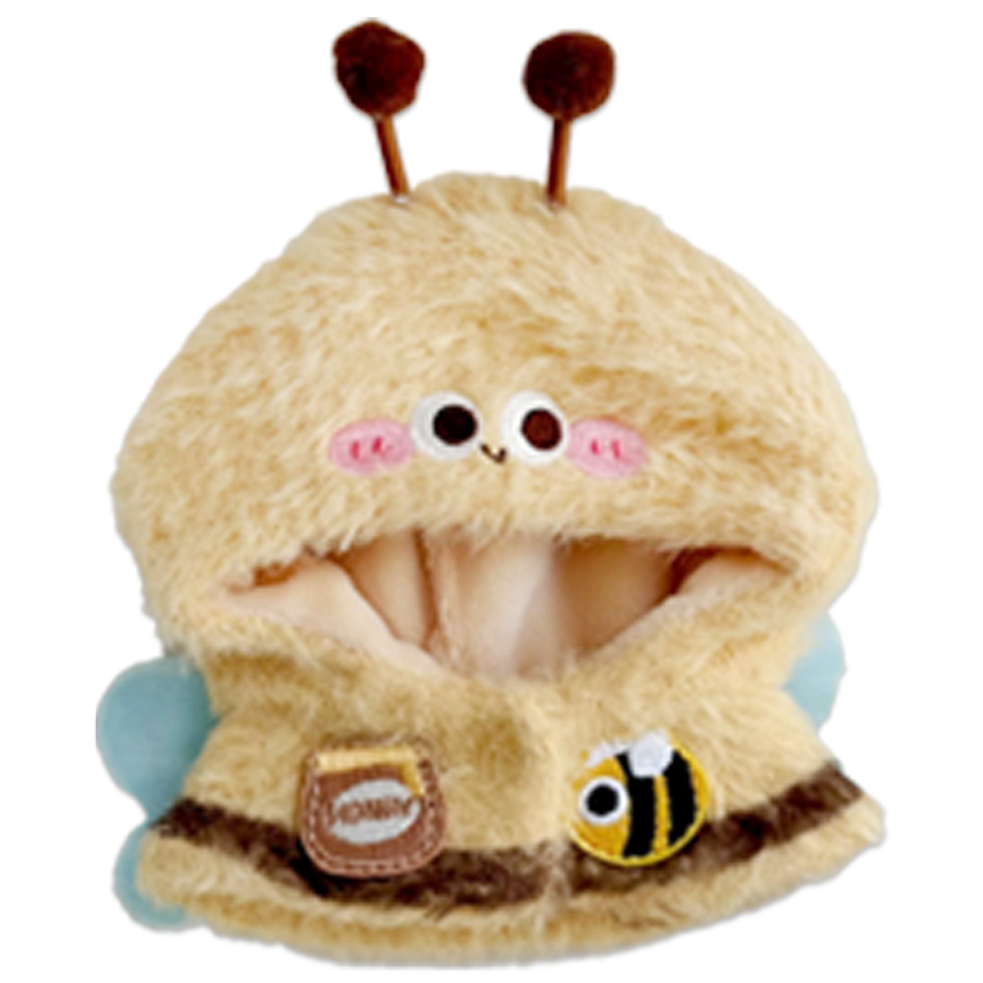 

Пушистый костюм животного для 10 см плюшевой пчелы, аксессуар для костюма, кукла отаку, талисман, костюм kpopdoll [б/у]