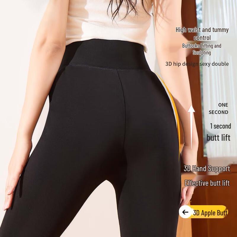 Nanjiren Women's Extra Thick Winter Warm Leggings