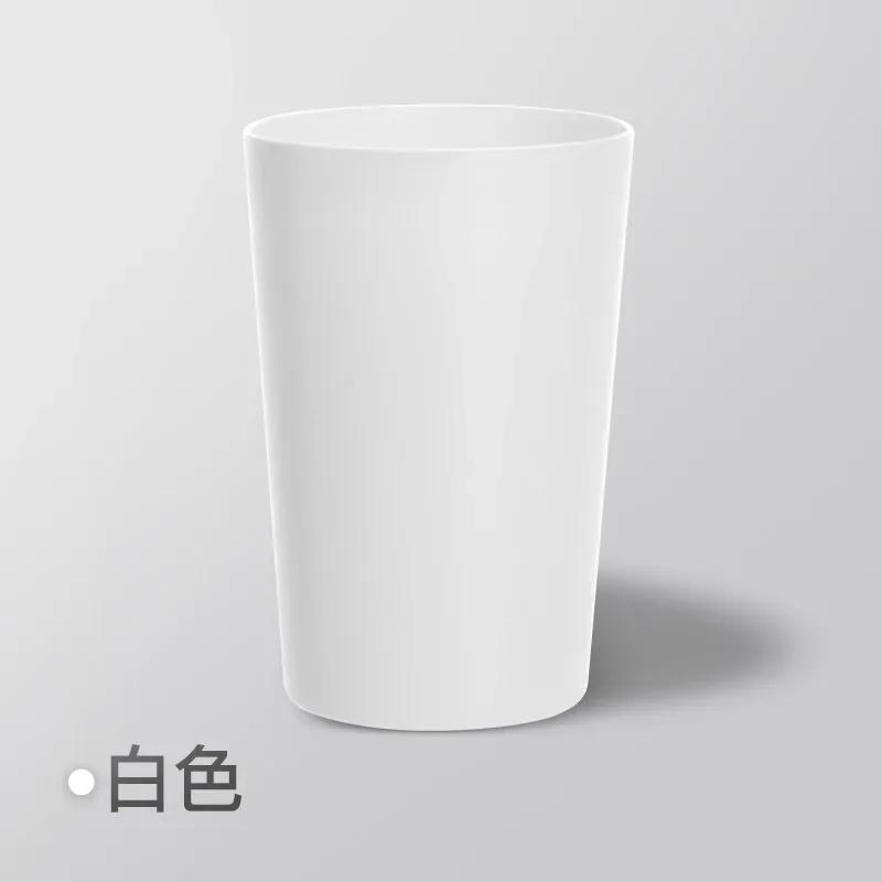 Thick Circular Plastic Rinsing Cup, Toothbrush Holder, Wash Tooth Mug - Japanese-Style Bathroom Sets