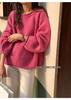 Damen Lässiger Rundhals Strickpullover - Herbst/Winter