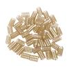 50pcs Bait Cage Fishing Lures Bait Cage Feeder Basket for Freshwater Saltwater Lake River