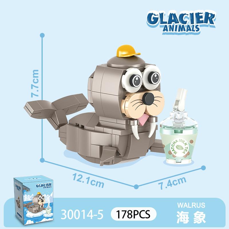 

Penguin Mini Diy Building Block Toys for Children Bricks Blocks for Adults Constructor Micro Bricks Construction Set Girls Gift