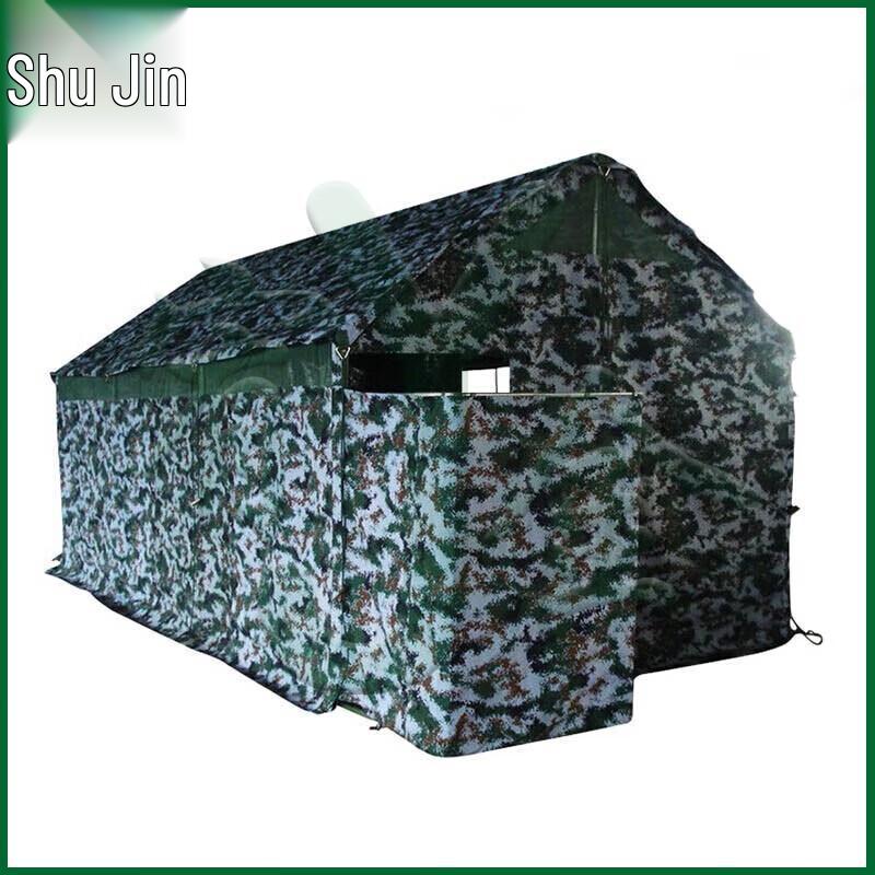 Portable Outdoor 6-Seat Emergency Toilet Tent