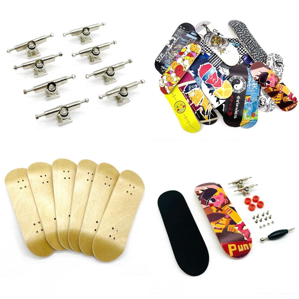 Mini Skateboard Toy Finger Skate Wooden Personality Boy Christmas Gift