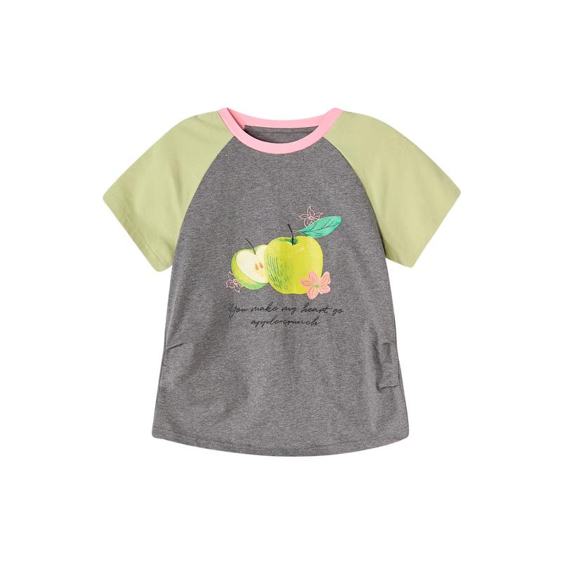 Dese Girls Color-Block Raglan Short Sleeve T-Shirt 165