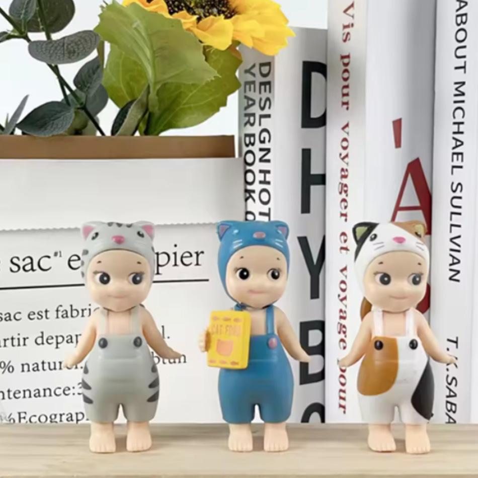 S Angel Hippers Blind Box Cat Life Hippers Angel Series Anime Figures Surprise Box Toys for Kids Figure Limite Toy