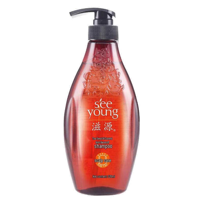 Ziyuan Camellia Seed Oil Control Anti-Dandruff Shampoo, Silicone-Free
