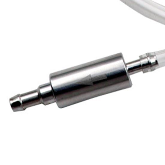 Sada hadice pro odvzdušnění brzd motocyklu Hliníkový jednosměrný zpětný ventil Hadice Univerzální nástroj pro odvzdušnění hydraulické brzdové kapaliny pro automobily, motocykly, EV