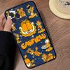 Cute Anime G-Garfields Cat Phone Case For IPhone 12 11 13 14 15 16 17 Pro Max Plus Mini Cover