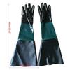 Rubber Sand Sandblasting Gloves For Sandblast Cabinets Safety