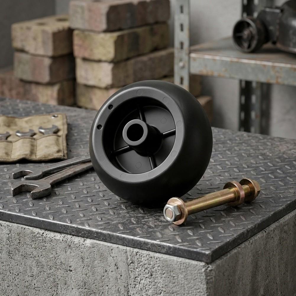 Offset Hub Design Deck Wheel Mower Deck Wheel Easy Installation
