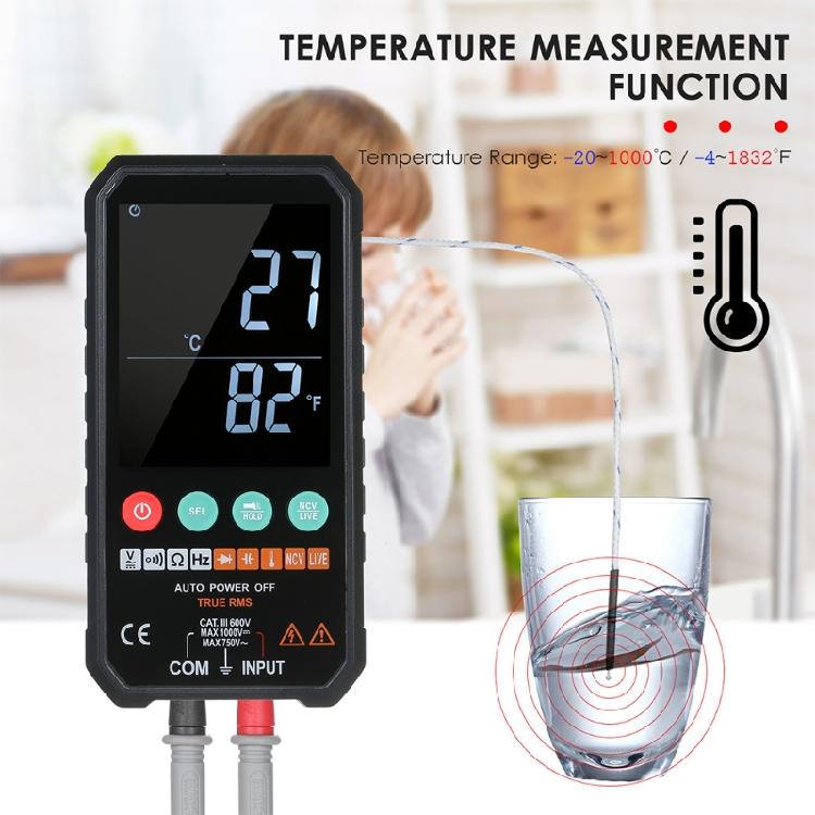 FY107C for Smart Digital Multimeter Measuring Voltage Current Amp Resistance Dio