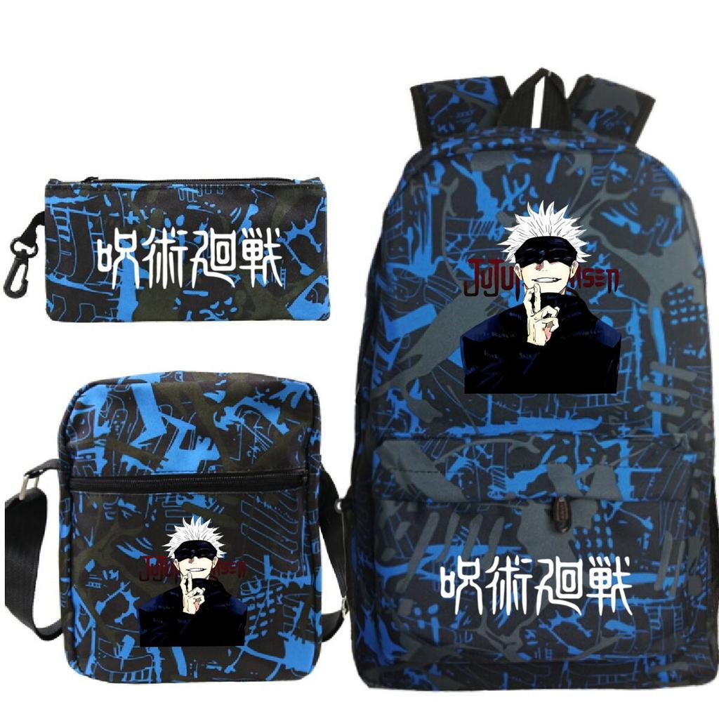 New Animation Peripheral Printing Children's Fashion Backpack Japanese Trend Popular Primary and Secondary School Student Schoolbag Set