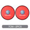 HAT1 2PCS PU Car Water Cup Pad Coaster Rubber Mat Bottle Holder for Volkswagen Golf 4 mk5 Passat b8 b5 VW Sharan Polo 6R Tiguan Rline