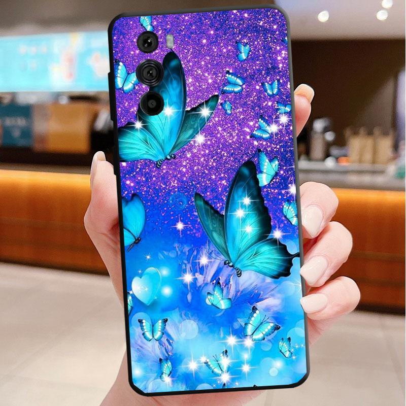 

Phone Case For Motorola Edge 50 40 Pro 60 50 40 30 Ultra Neo Fusion Moto G85 G72 G53 G54 G84 G13 G32 Cow Print Moto G32