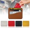4 Card Slots Wavy Thick Pvc Leather Card Holder Card Holder Large-capacity Soft Leather Card Holder Ins Female