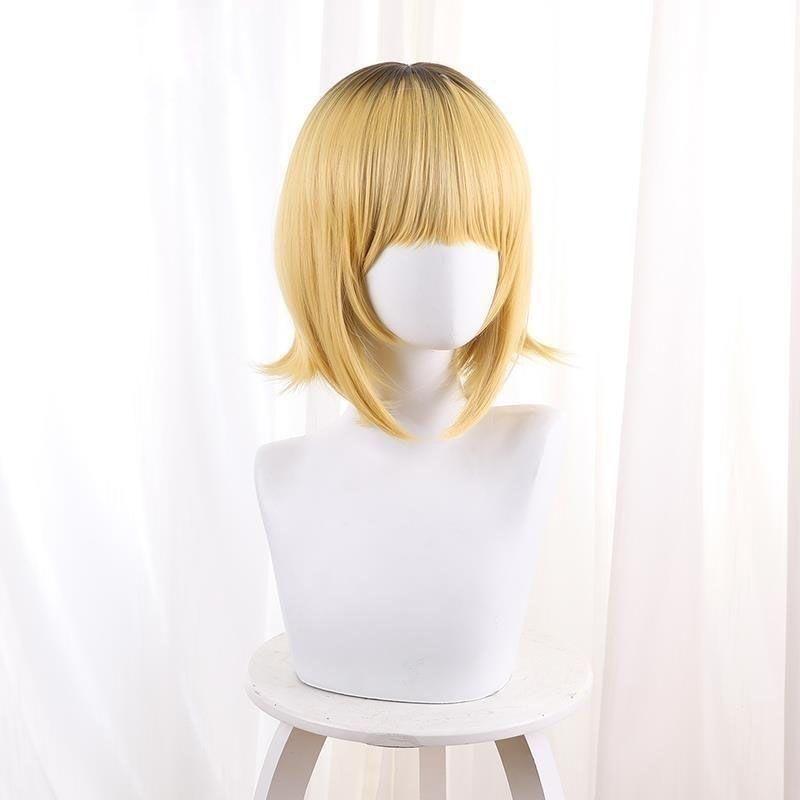Mem Cho Cosplay Anime Oshi No Ko Costume Skirt with Headwear Earrings Mem Wig Halloween Cho Mem Cosplay Costume for Women Girls S