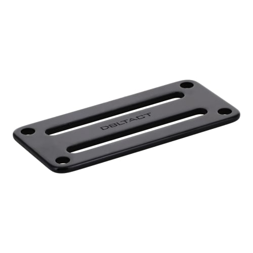 Sankyo Corporation DBLTACT D-Ring Mounting Bracket, 2-Hole, Black, DT-AD2-B