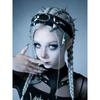 Women's Edgy Punk Jewelry Accessories Headband with Chain Detail for Fashion-Forward Streetwear Looks