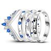 New Rings For Women 100% 925 Silver Star Moon Colorful Zircon Rings Fine Wedding Engagement Birthday Jewelry Gifts