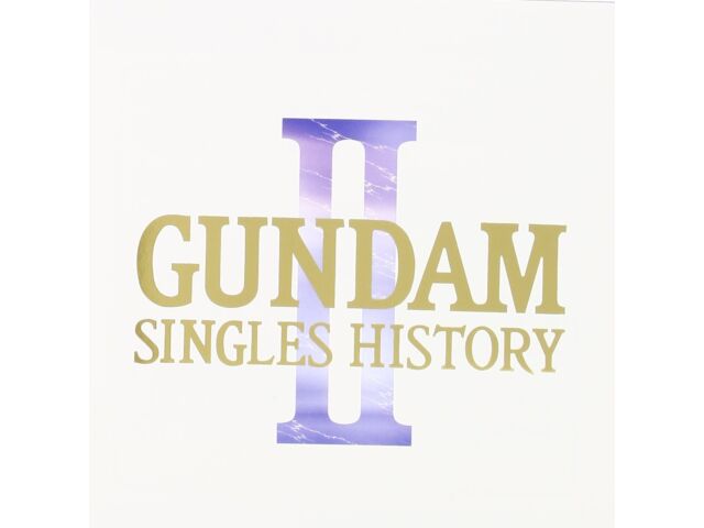 

[CD] GUNDAM-SINGLES HISTORY-2 Nomal Edition Animation Soundtrack KICA-2024 NEW