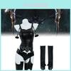 Comfortable Stylish Yorha Type A No.2 Cosplay Costume For Gaming And Anime Enthusiasts Available In Multiple Sizes And Colors