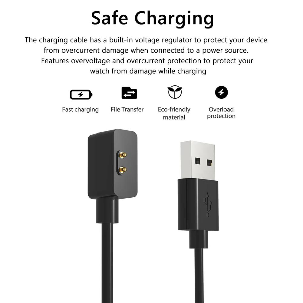Portable Magnetic Charging Cable Magnet USB Charger Power Adapter for Xiaomi Mi Band 7 Pro Smart Bracelet Accessories 1/2pcs