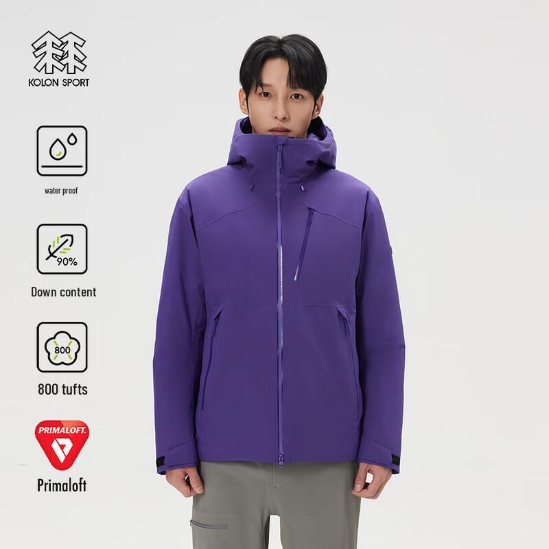 KOLON SPORT VENTURA Air Circulation Goose Down Hard Shell Jacket
